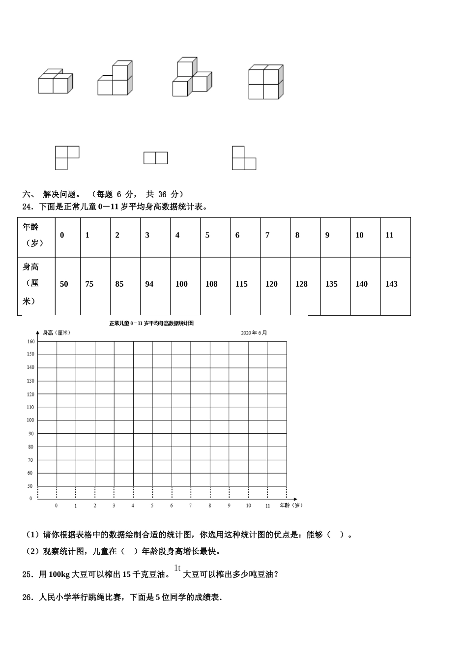2025年广东省茂名市高州市四下数学期末检测模拟试题含解析_第3页