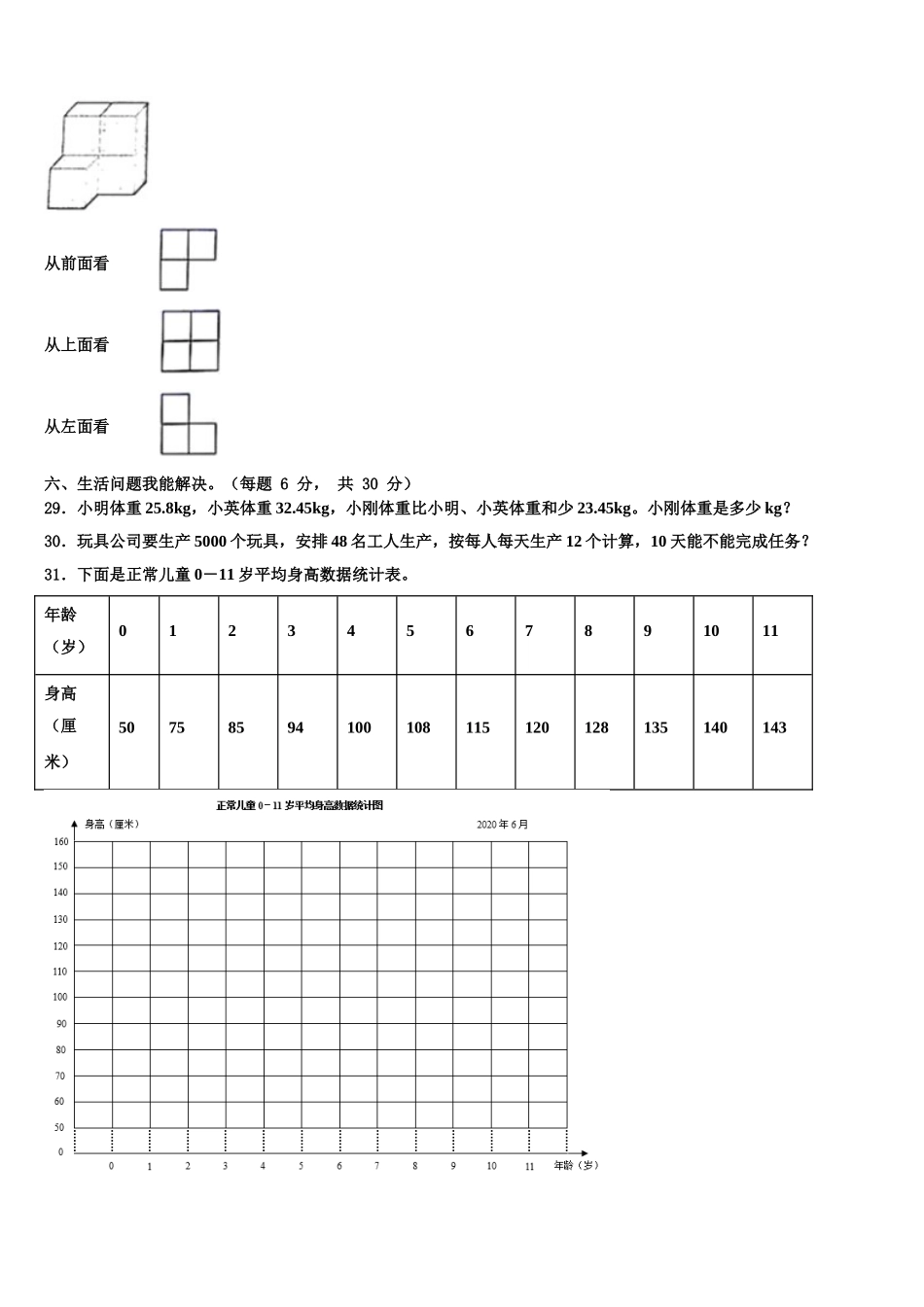 上犹县2025届数学四年级第二学期期末质量检测试题含解析_第3页