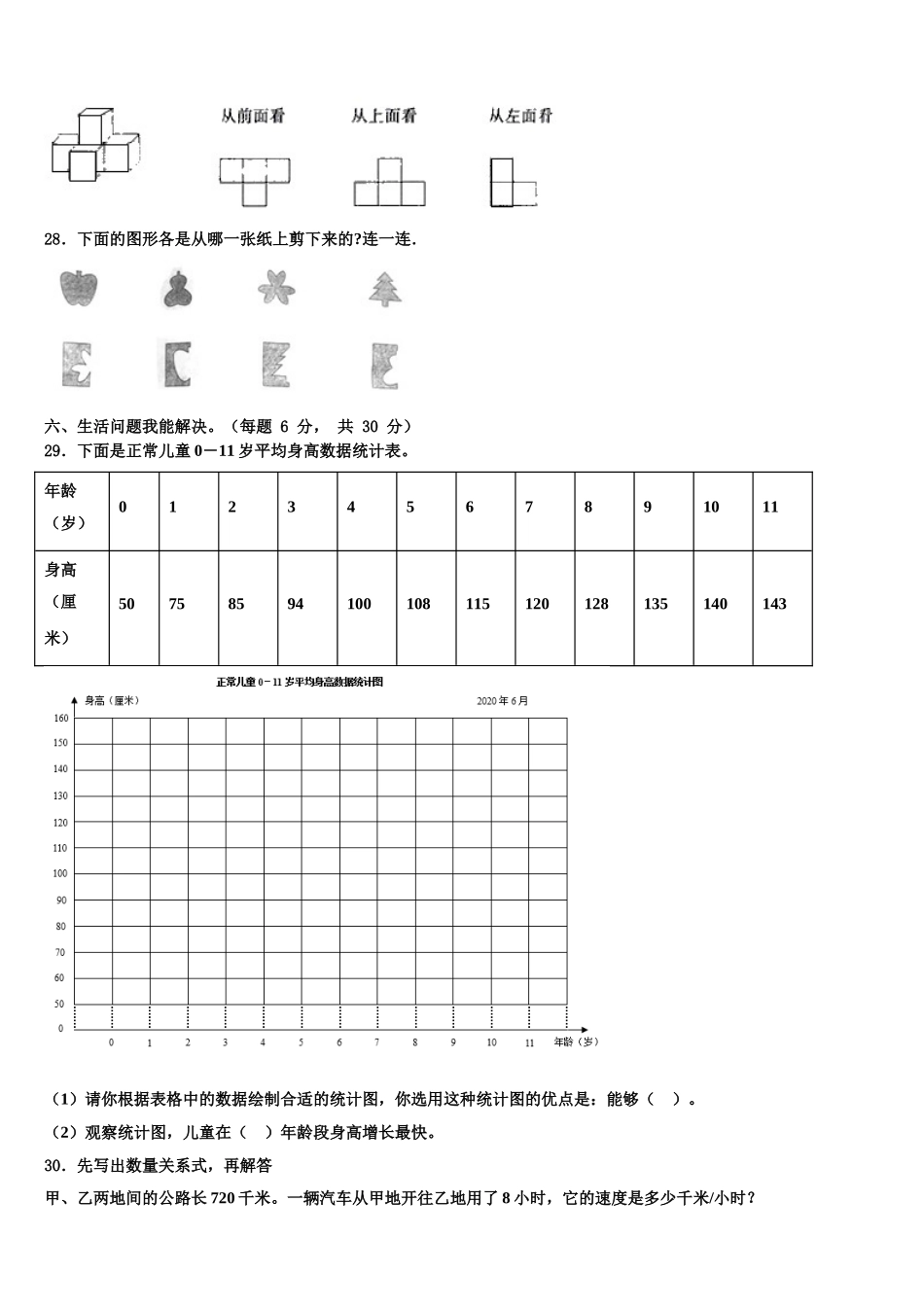 2025届朝阳市凌源市四下数学期末综合测试试题含解析_第3页