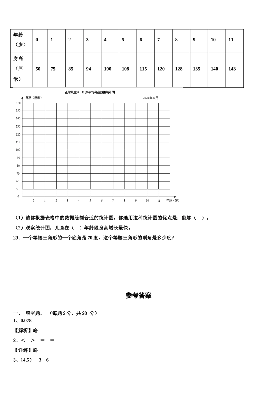 2025届陕西省渭南市大荔县数学四年级第二学期期末达标测试试题含解析_第3页