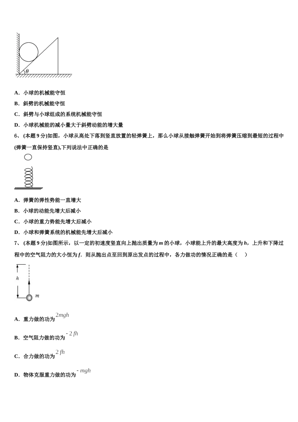 2024-2025学年安徽省六安二中河西校区物理高一下期末质量跟踪监视模拟试题含解析_第2页